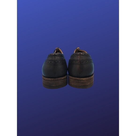 BLACKSTONE Luxury Brogue Wingtip Oxford, AM10 BLACK, Men’s 8.5/Women’s 10, NWOB - Picture 6 of 10